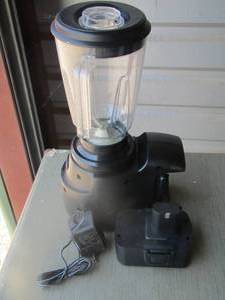 lot 122 image: battery operated blender