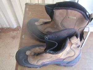 lot 129 image: mens persicion cold weather boots used