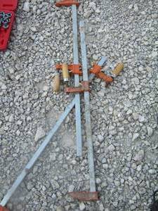 lot 151 image: BAR CLAMPS  QTY 3