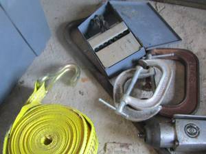 lot 154 image: new strap- cclamps - small light