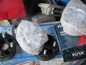 lot 160 image: wheel spacer adaptors qty 5