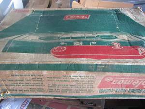 lot 165 image: VINTAGE Coleman 2 burner stove