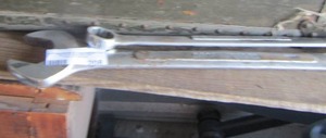 lot 208 image: qty 2 heavy duty wrenches