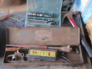 lot 205 image: tool lot wrenches, sockets, socket wrench and more