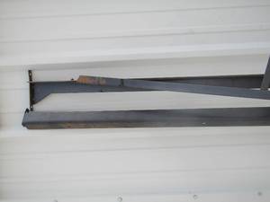 lot 220 image: metal bed frame