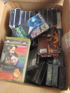 lot 240 image: movies gallour VHS