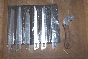 lot 186 image: KERSHAW stainless steel Japan knife set