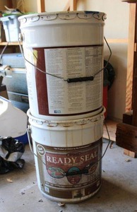 lot 295 image: Ready Seal exterior wood stain
