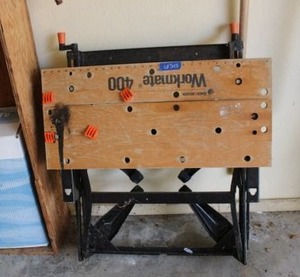 lot 313 image: Workmate folding bench