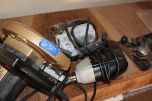 lot 327 image: Electric Tools circular saw, drill