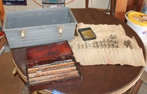 lot 329 image: Auger bit sets