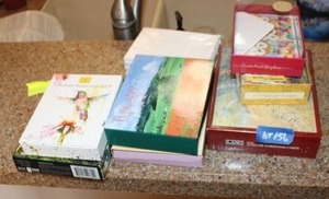 lot 156 image: Greeting cards and planet earth video