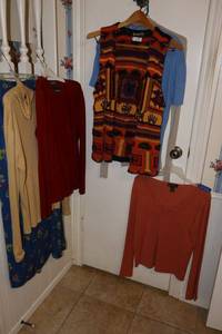 lot 237 image: Womens clothes mostly Harolds brand sweaters and skirt