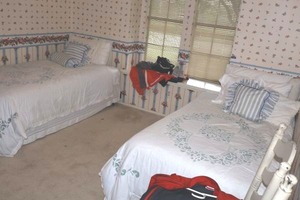 lot 224 image: Pair of twin size beds (mattresses and bedding available)