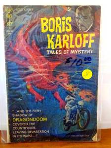 lot 3 image: Boris Karloff Tales of Mystery Cry Monster #34 April 1971 Gold Key Comics $$