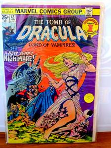 lot 5 image: The Tomb of Dracula #43 April 1976 Marvel Comics $$$