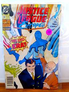 lot 10 image: Justice League Europe #36 1992 DC Comics NEWSTAND EDITION $