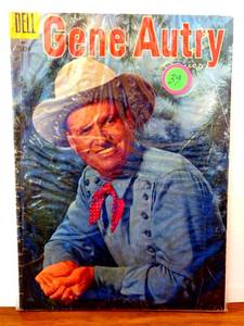 lot 39 image: VINTAGE Dell Comic GENE AUTRY #99 May 1955 $$$