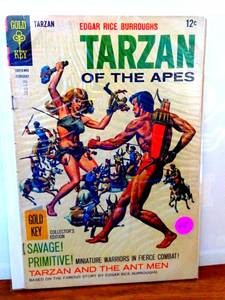 lot 45 image: Tarzan of the Apes #174 Feb 1968 Gold Key Comic Book Classic $$