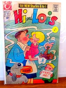 lot 47 image: HI AND LOIS #11 (1971) Charlton Comics $$