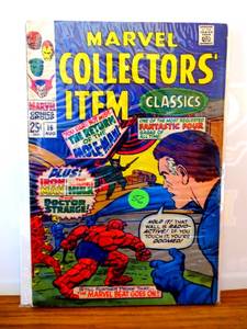 lot 56 image: 1968 Marvel Collectors Item Classics #16, Iron Man, Hulk, Dr. Strange $$