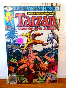 lot 61 image: 1979 Marvel Comics Tarzan Lord of The Jungle #25 $$