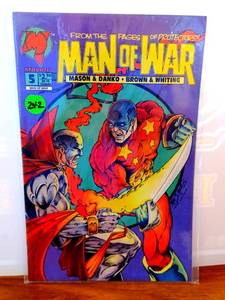 lot 242 image: Man of War #5 Vol. 3 1993 Malibu Comics