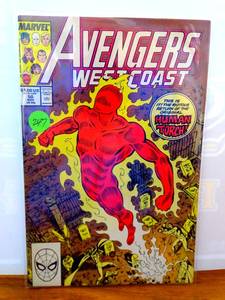 lot 247 image: Avengers West Coast #50 Nov 1989 Marvel Comics