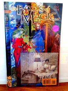 lot 255 image: THE BOOKS OF MAGIC #1 - Vess Cover - NM 1994 DC  Vertigo Vintage Comic $$$