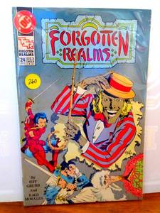lot 260 image: 1991 Forgotten Realms (DC) #24 VF DC  TSR Penultimate Issue $$
