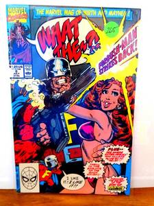 lot 265 image: What The- #8 July 1990 Forbush-Man Marvel Comics