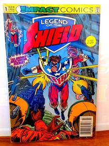lot 276 image: LEGEND OF THE SHIELD - # 1 - JULY 1991