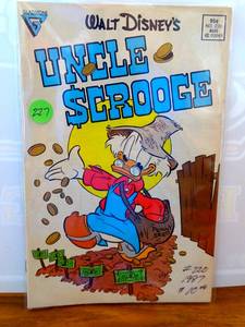lot 277 image: Walt Disneys Uncle Scrooge #220 (Aug 1987, Gladstone)