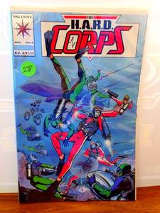 lot 278 image: The Hard Corps #4 1993 Valiant Comic Book