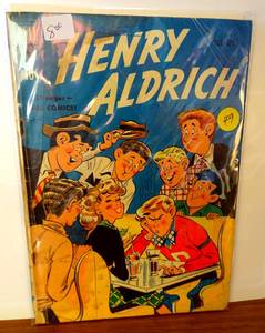 lot 49 image: VINTAGE HENRY ALDRICH # 3 (DELL) (1950) BILL WILLIAMS art $$