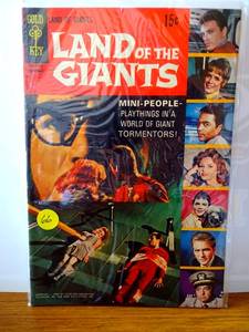 lot 66 image: Gold Key LAND OF THE GIANTS No. 1 (1968) Photo Cover $$$