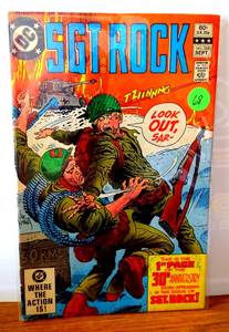 lot 68 image: Sgt. Rock #368 (DC Comics September 1982) $