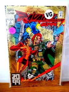 lot 76 image: Ravage 2099 Issue Vol 1 #1 (Dec 1992 Marvel Comics) Gold Foil Cover $$$
