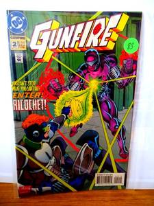 lot 83 image: Gunfire #2 Vintage 1994 DC Comics $