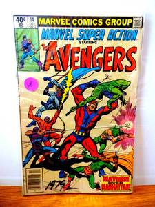 lot 88 image: Marvel Super Action #14 starring The Avengers (Dec, 1979) - 1st full Ultron  $$