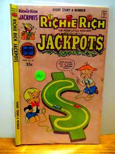 lot 101 image: Vintage RICHIE RICH  JACKPOTS - # 35 - JUNE 1978 $