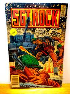 lot 108 image: Sgt. Rock Canadian Price Variant #394 Newstand (1984) $$