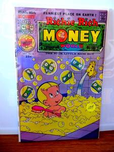 lot 109 image: Richie Rich Money World #24 - July 1976 - Harvey Comics