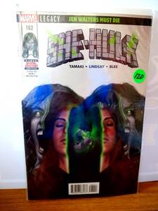 lot 120 image: She-Hulk #162 Marvel Comic Book NM 2018
