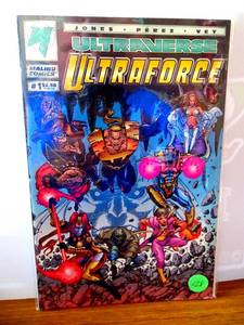 lot 128 image: Malibu Comics Ultraverse Ultra Force #1 Comic 1994
