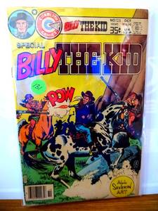 lot 131 image: Billy the Kid #125, (1978, Charlton) Bounty HunterUprising at Tomahawk Ridge $