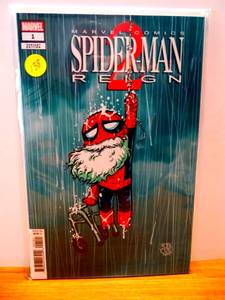 lot 138 image: Spider-Man Reign 2 #1A VFNM Marvel  Skottie Young Variant $$