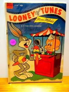lot 149 image: $$$ Vintage LOONEY TUNES Merrie Melodies #144 Comic Book October (1953)