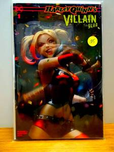 lot 185 image: HARLEY QUINN VILLAIN OF THE YEAR #1  NM  EJIKURE VARIANT DC COMICS $$$