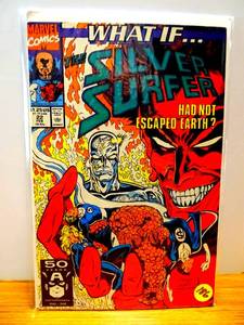 lot 186 image: What If... FEB #22, Silver Surfer Had Not Escaped Earth - 1991 Marvel Comics $